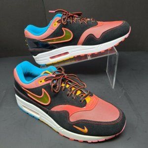 Size 10 Nike Air Max 1 NYC Chinatown 2020 shoes suede lowtops winged horse